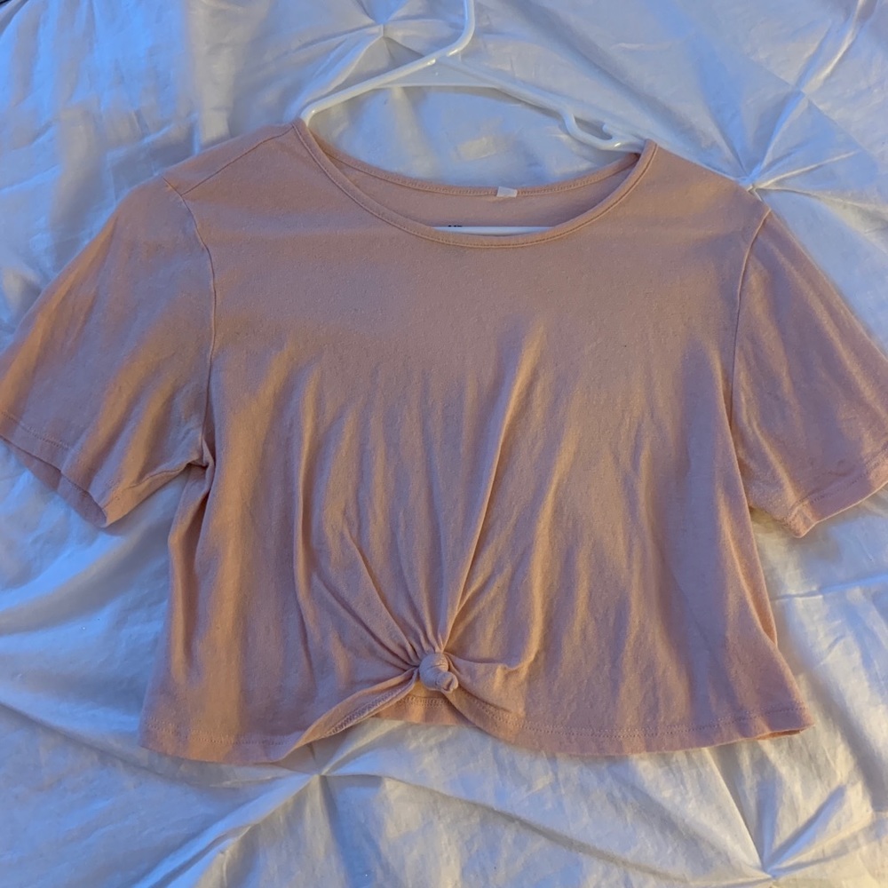 PacSun Light Pink Crop Top